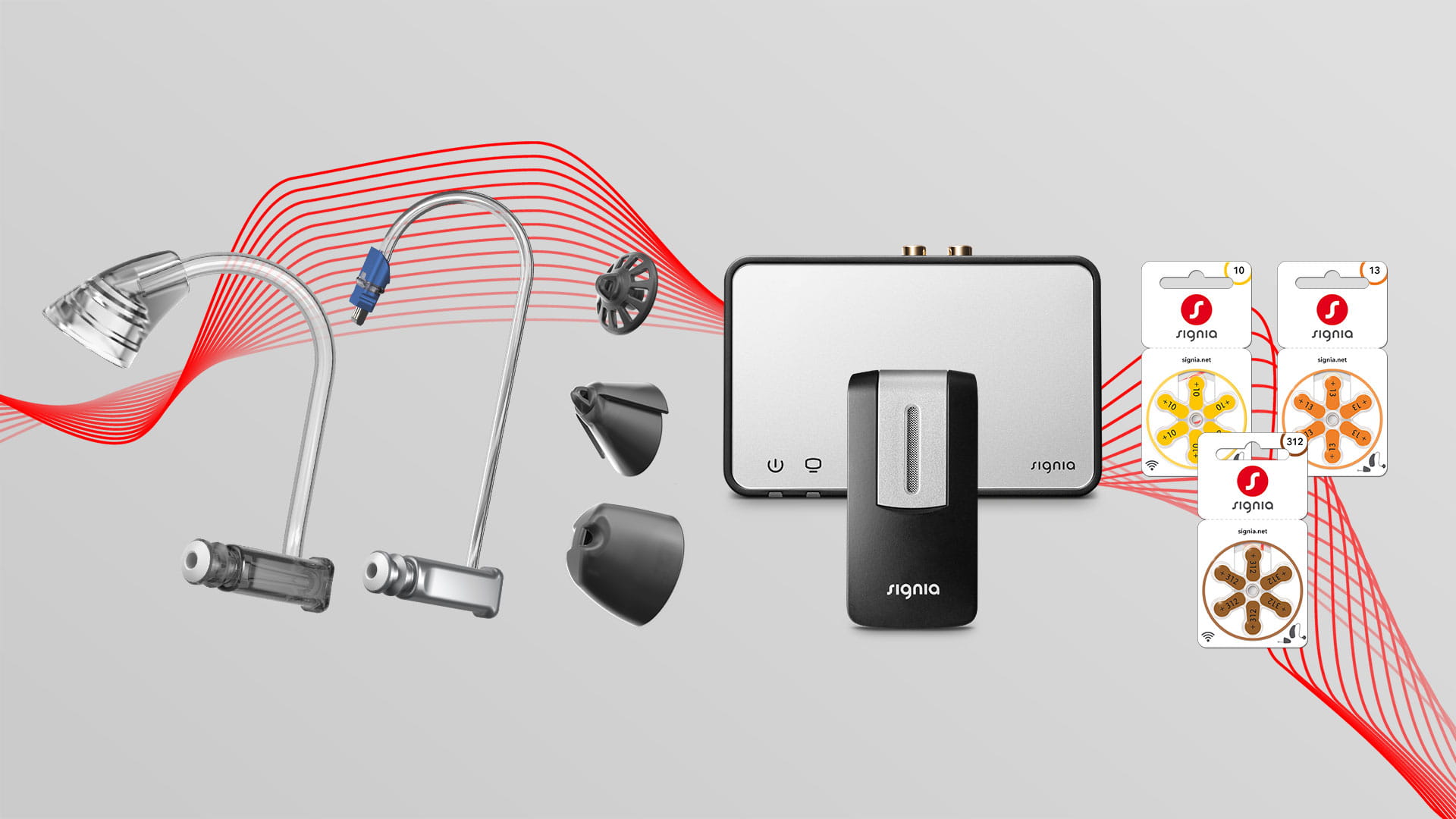 Signia accessories for hearing aids