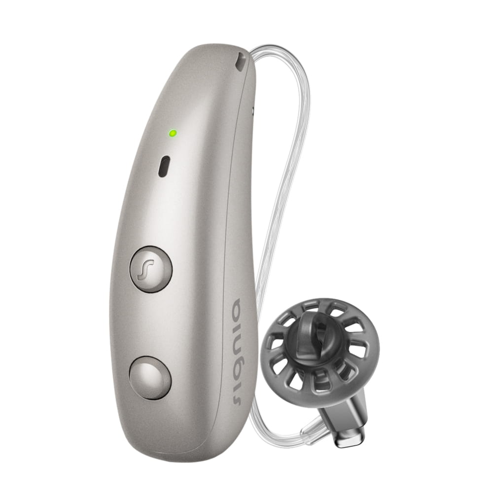 Signia Pure Charge&Go MaX receiver-in-canal hearing aid