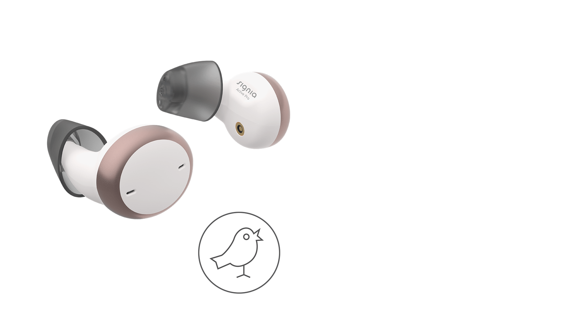 Signia Active ワイヤレスイヤホン ホワイト Signia Active IX Hearing Aids - Audiology Island