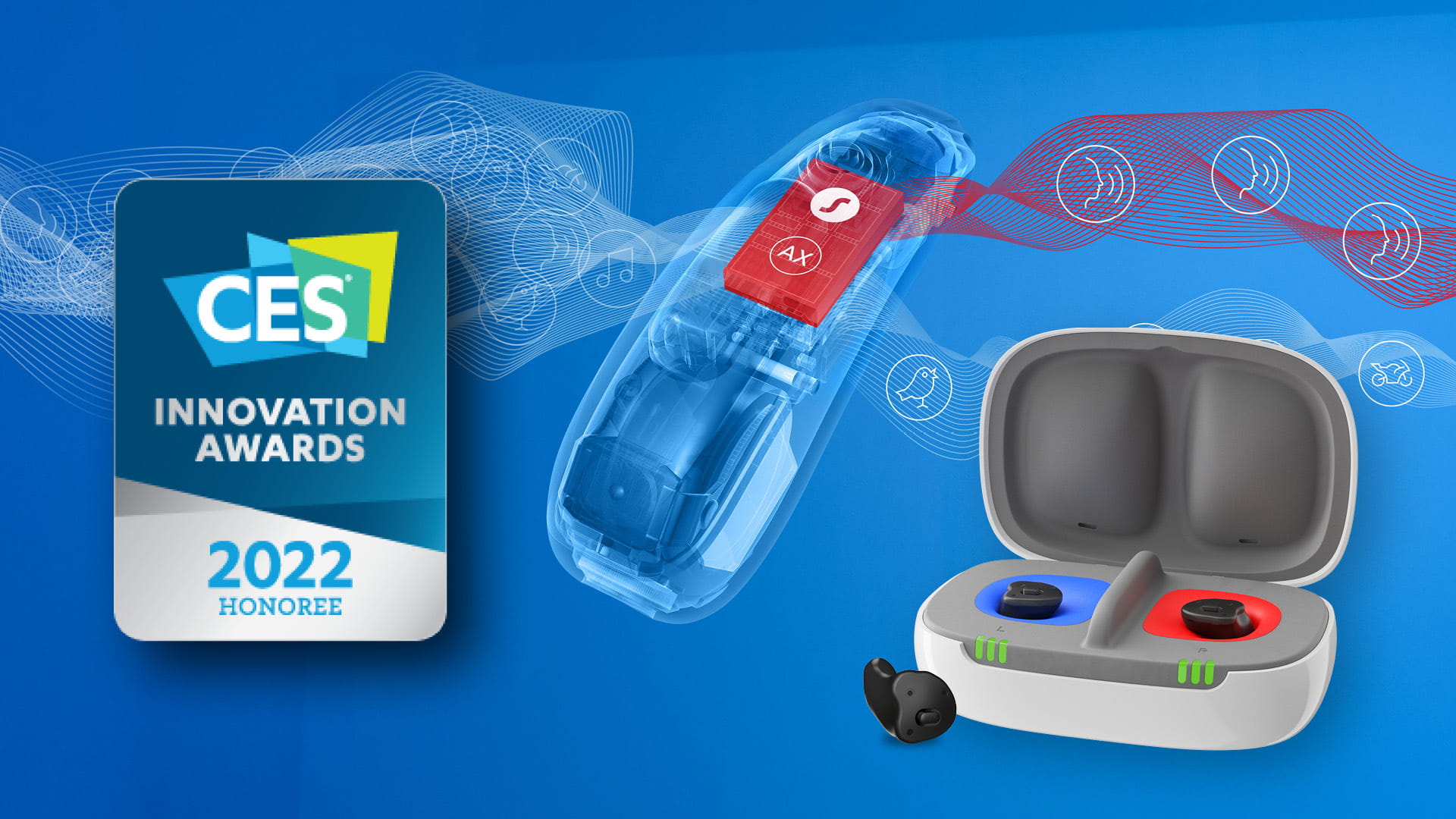 Signia Insio Charge&Go AX wins CES 2022 Innovation Award